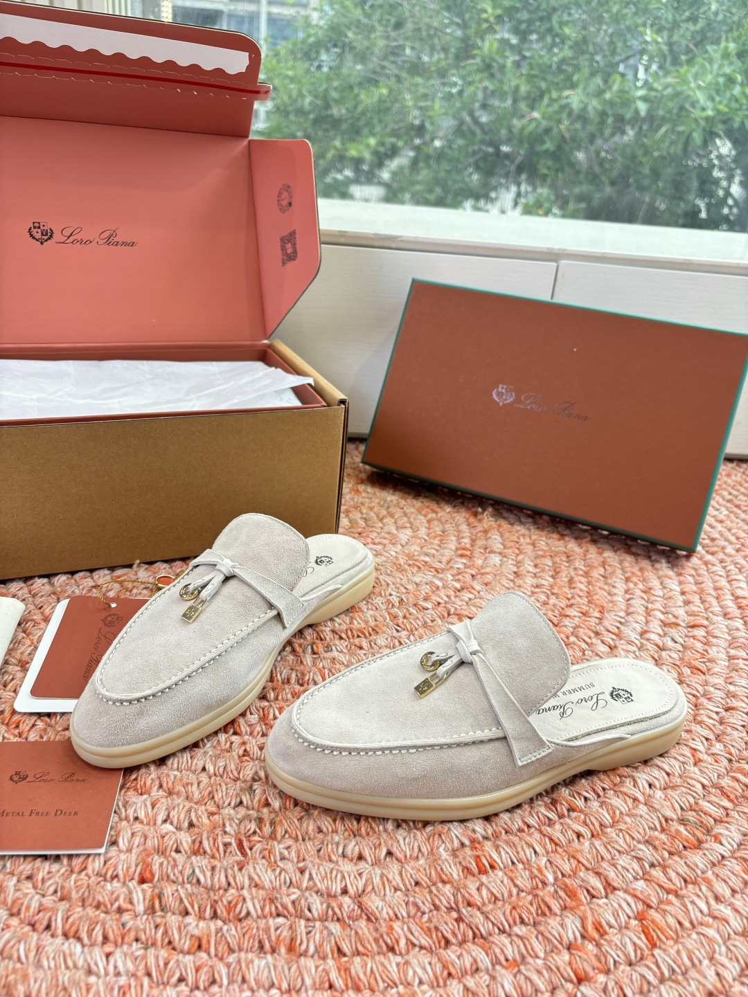 🌾G0286专柜原单品质所见即所得Loro Pian*经典爆款出品lp顶级版本 英伦流苏平底乐福鞋原来这