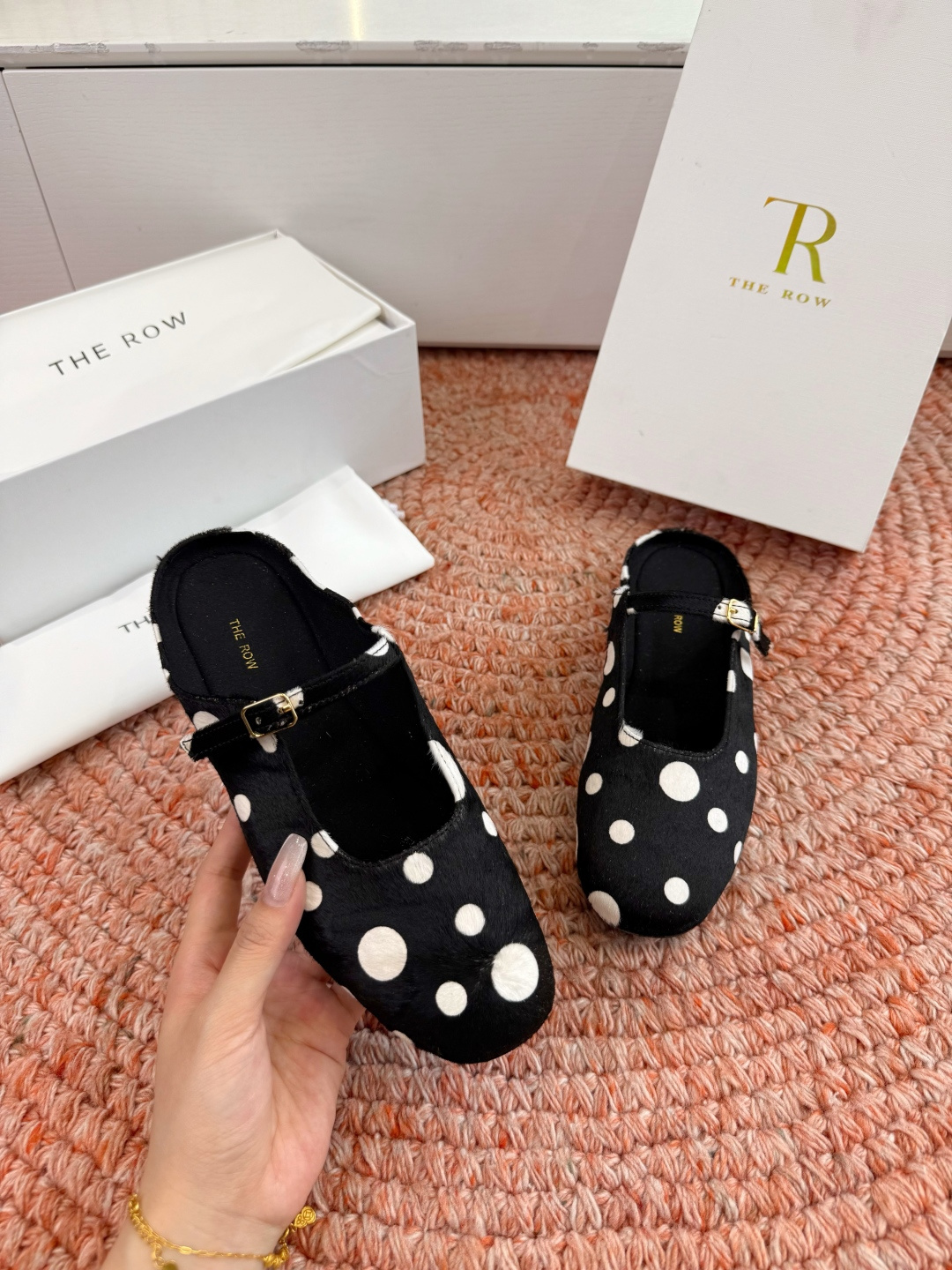 🌾G679顶级The ro*2026早春新品 顶版 圆头扣带玛丽珍这个鞋子真的是软绵绵的巨柔软 积极又高