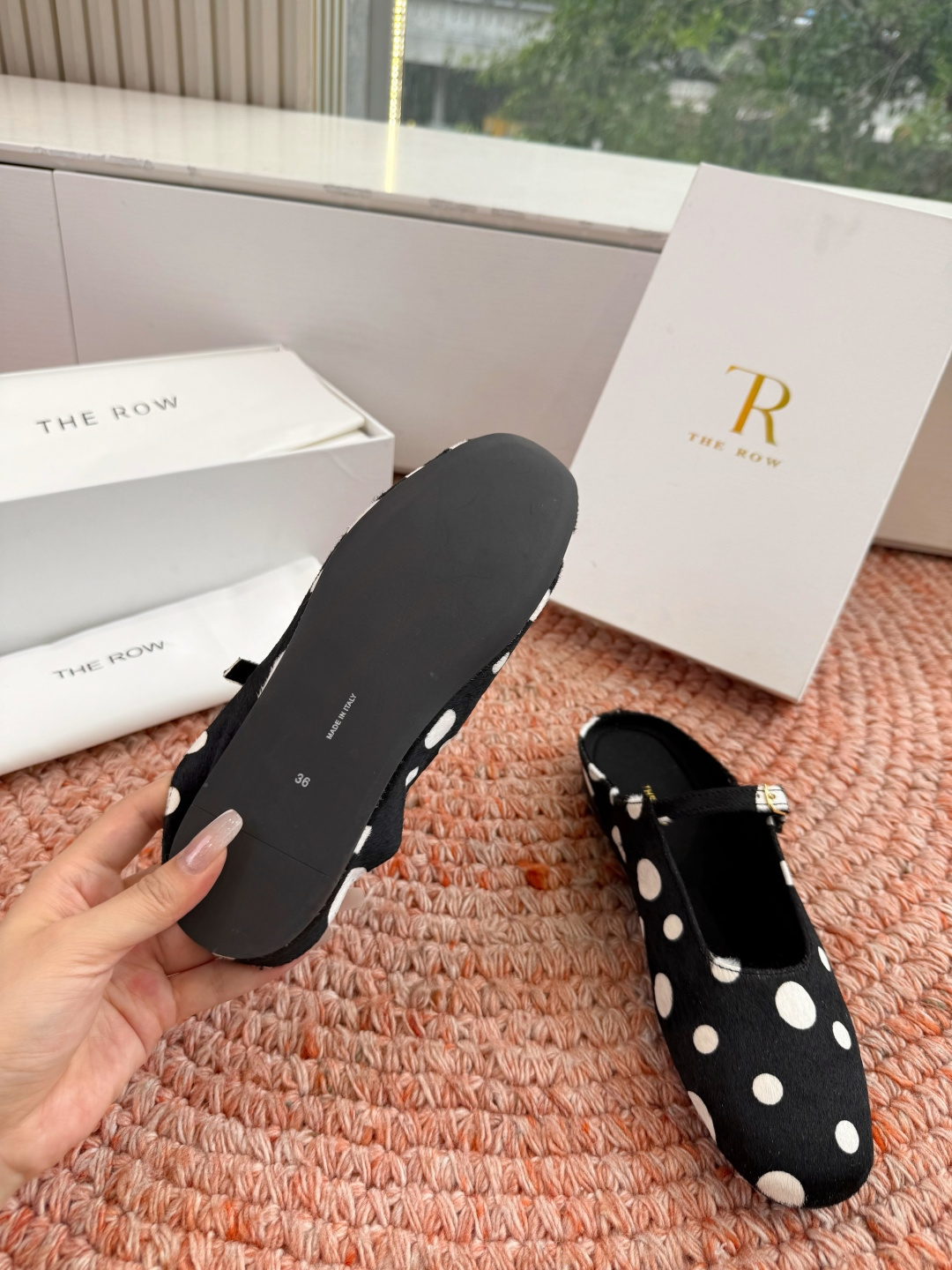 🌾G679顶级The ro*2026早春新品 顶版 圆头扣带玛丽珍这个鞋子真的是软绵绵的巨柔软 积极又高