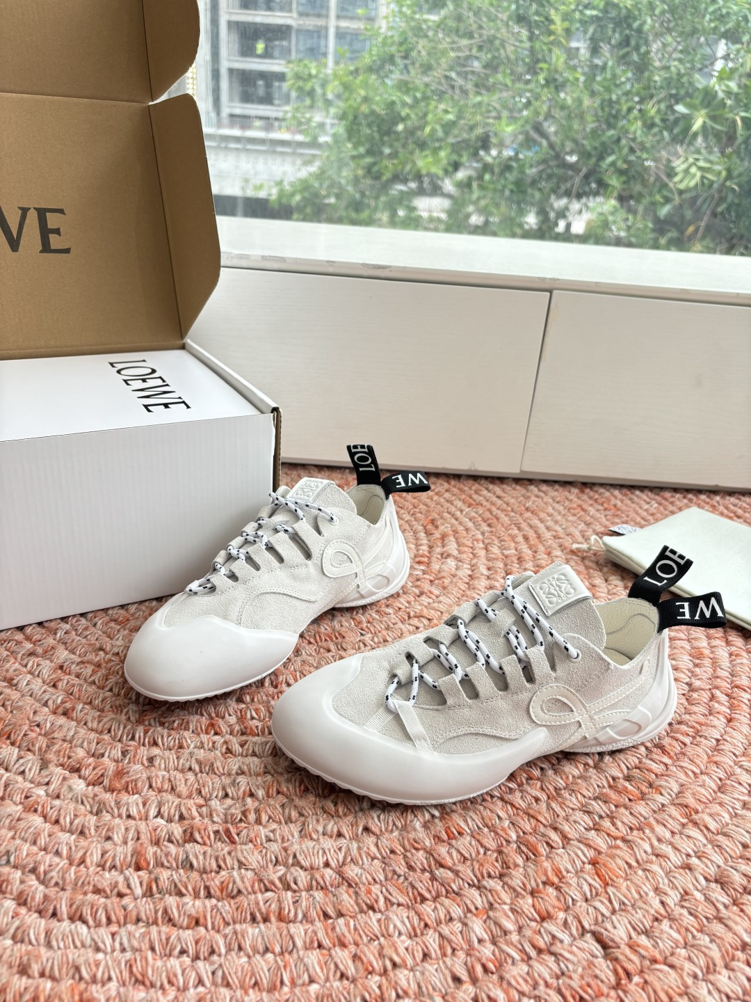 🌾G193飞机盒版所见即所得LOEW·*罗意威2026新款 新色上新活力满满芭蕾阿甘鞋罗意威新款Grip