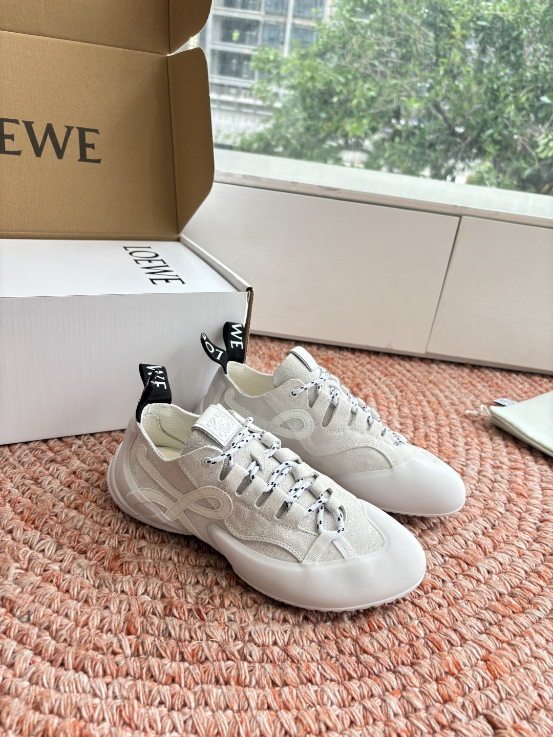 🌾G193飞机盒版所见即所得LOEW·*罗意威2026新款 新色上新活力满满芭蕾阿甘鞋罗意威新款Grip