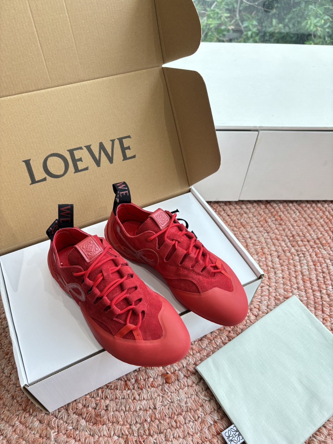 🌾G193飞机盒版所见即所得LOEW·*罗意威2026新款 新色上新活力满满芭蕾阿甘鞋罗意威新款Grip