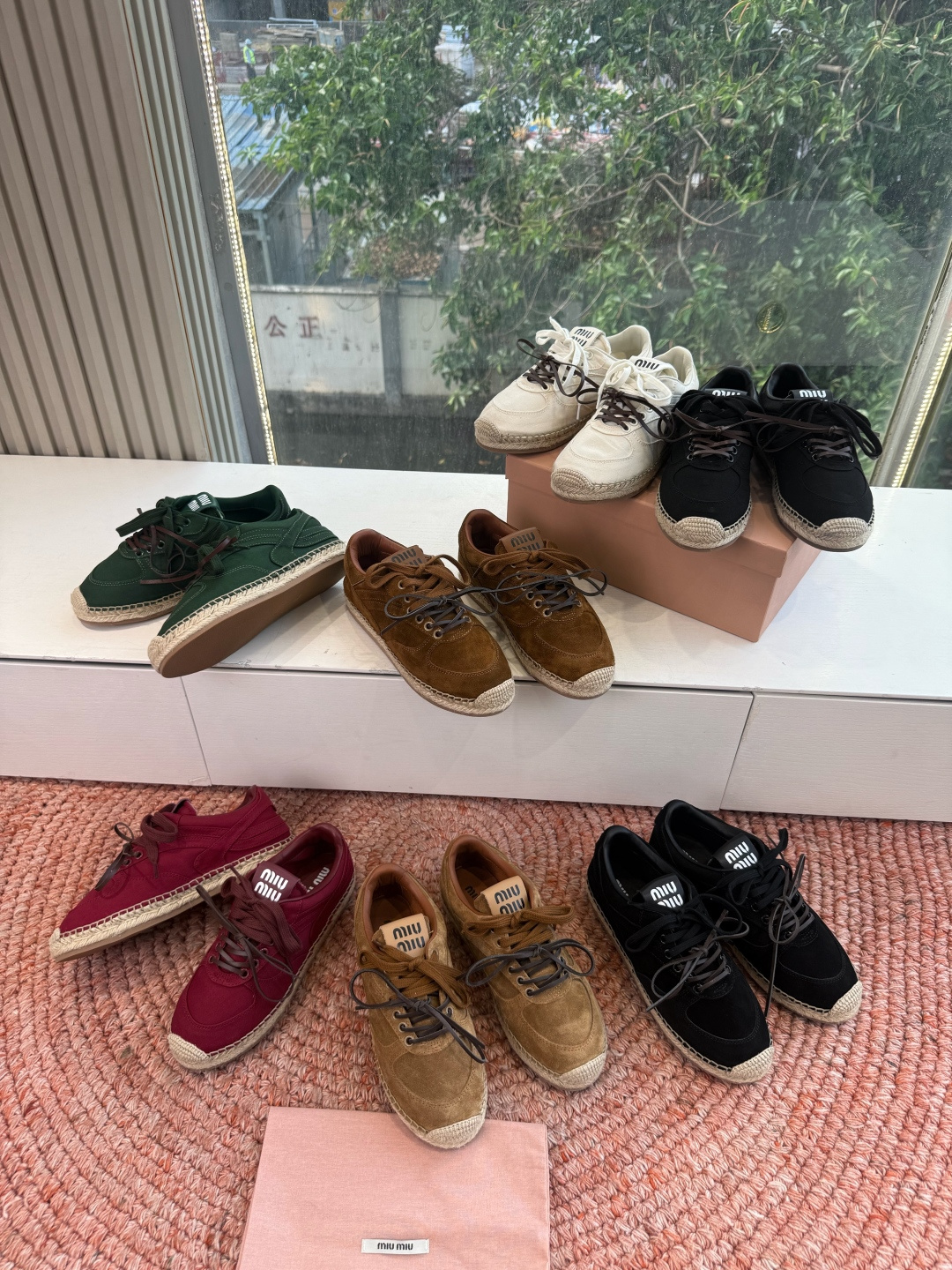 🌾G027顶级品质Miumiu 2026秋冬新款 编织麻绳渔夫鞋新走秀系列 经典升级 舒适度与时髦度并存