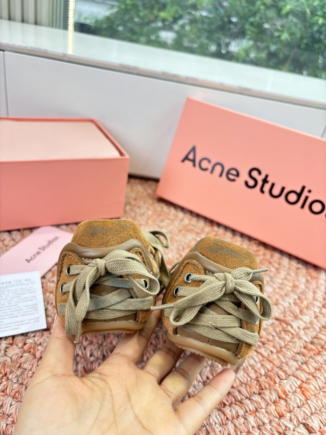 🌾所见即所得出货快G130Acne Studios新款芭蕾舞运动鞋(Acne Studios将运动鞋与当