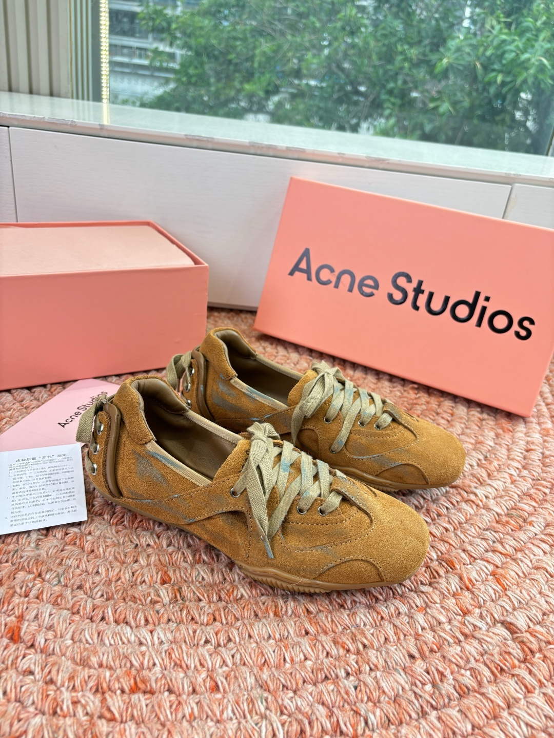 🌾所见即所得出货快G130Acne Studios新款芭蕾舞运动鞋(Acne Studios将运动鞋与当