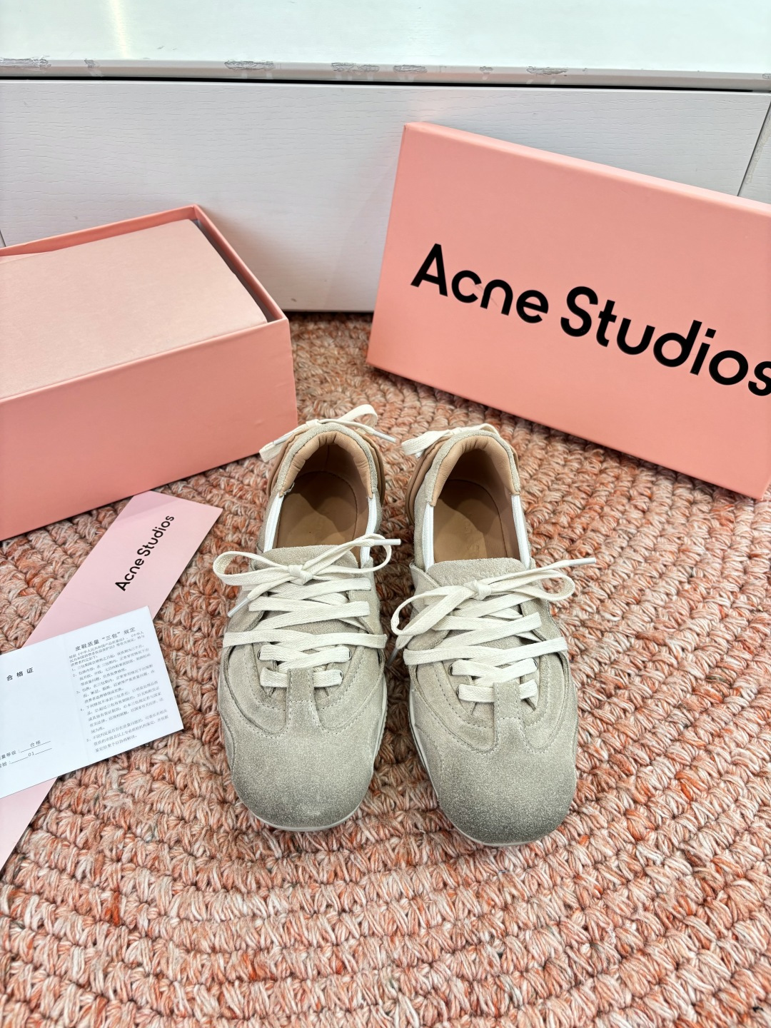 🌾所见即所得出货快G130Acne Studios新款芭蕾舞运动鞋(Acne Studios将运动鞋与当
