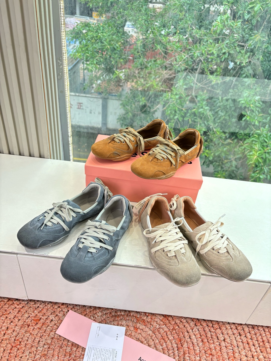 🌾所见即所得出货快G130Acne Studios新款芭蕾舞运动鞋(Acne Studios将运动鞋与当