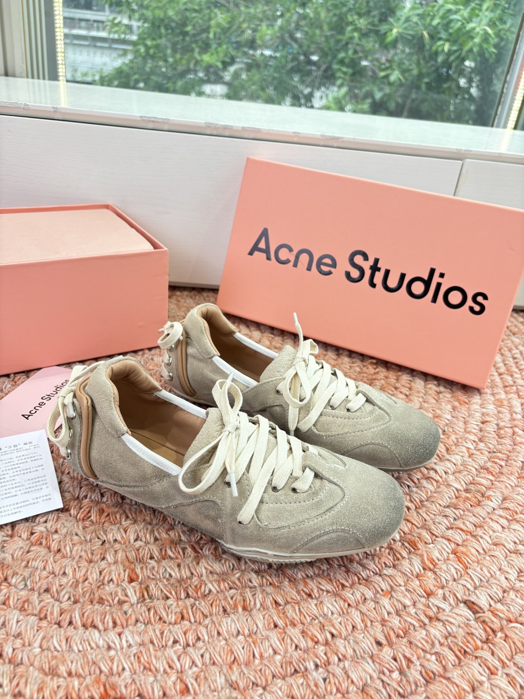 🌾所见即所得出货快G130Acne Studios新款芭蕾舞运动鞋(Acne Studios将运动鞋与当