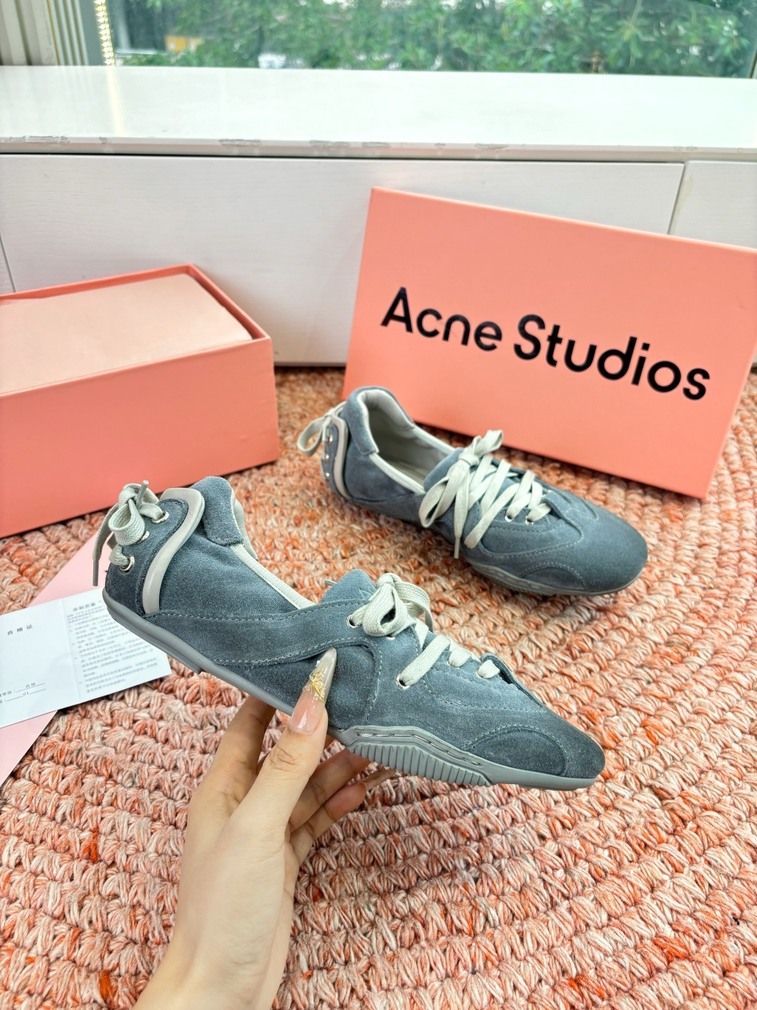 🌾所见即所得出货快G130Acne Studios新款芭蕾舞运动鞋(Acne Studios将运动鞋与当