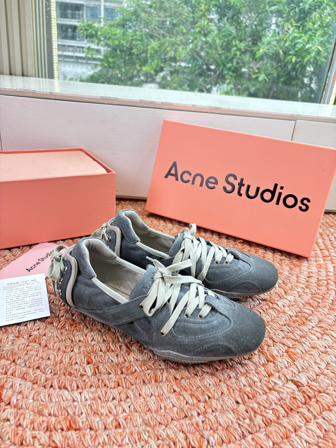 🌾所见即所得出货快G130Acne Studios新款芭蕾舞运动鞋(Acne Studios将运动鞋与当