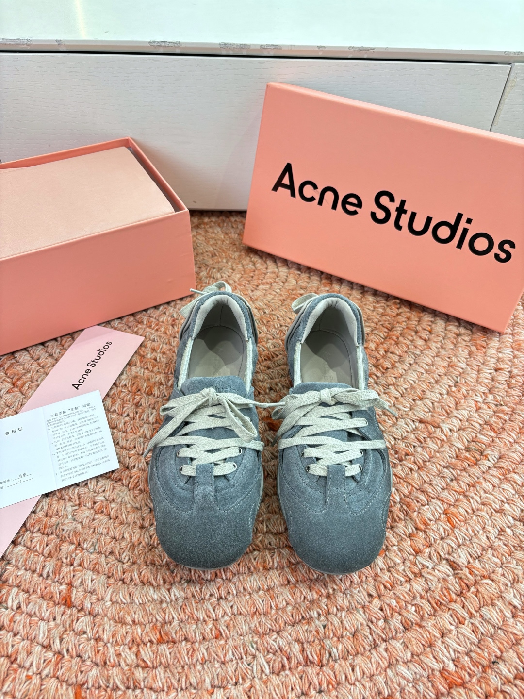 🌾所见即所得出货快G130Acne Studios新款芭蕾舞运动鞋(Acne Studios将运动鞋与当
