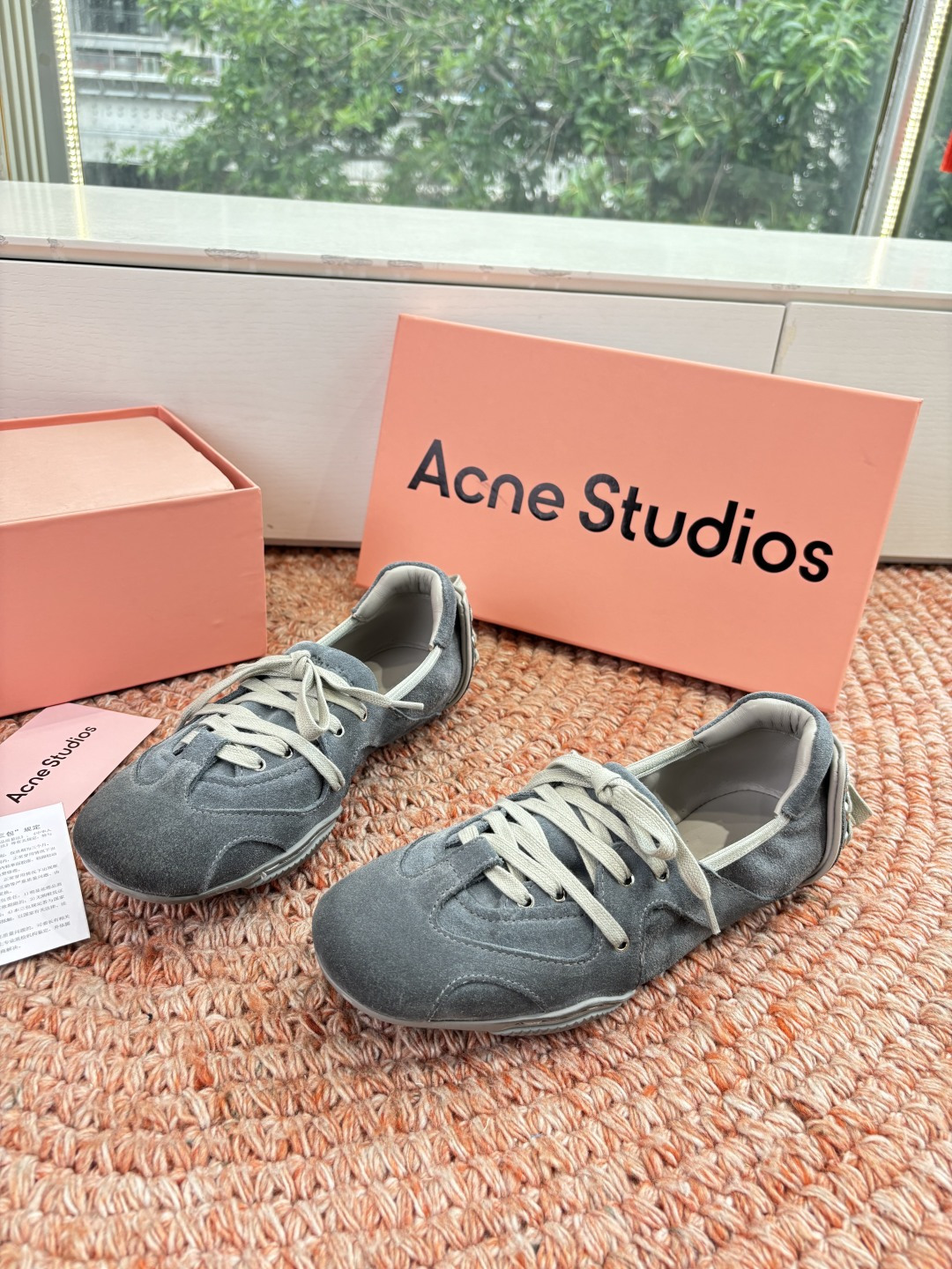 🌾所见即所得出货快G130Acne Studios新款芭蕾舞运动鞋(Acne Studios将运动鞋与当