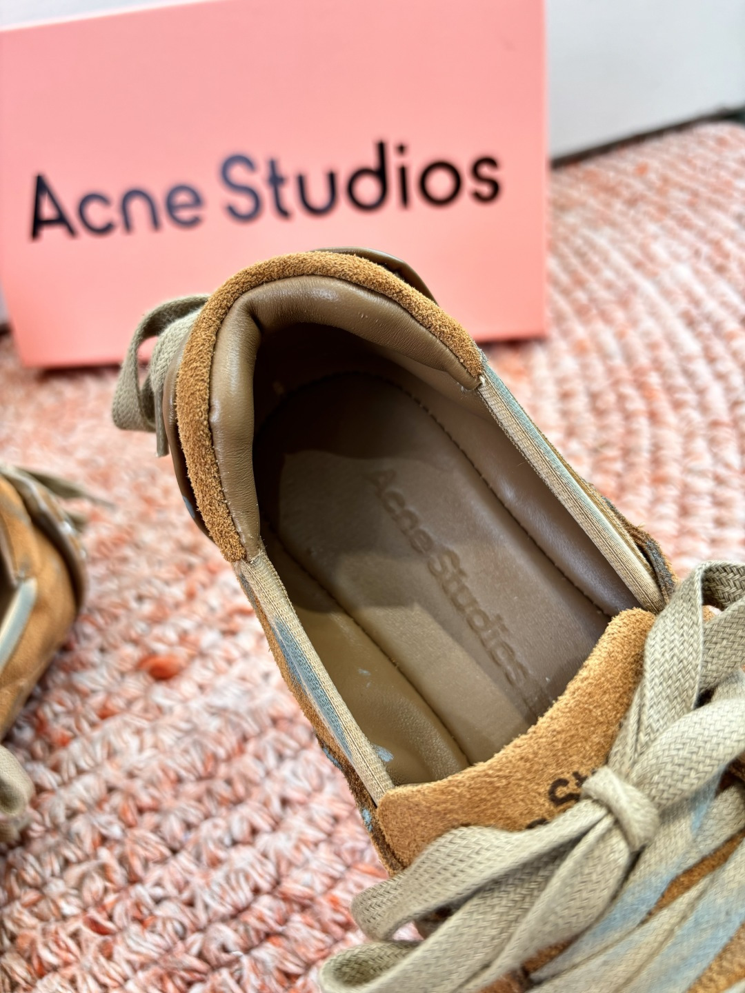 🌾所见即所得出货快G130Acne Studios新款芭蕾舞运动鞋(Acne Studios将运动鞋与当