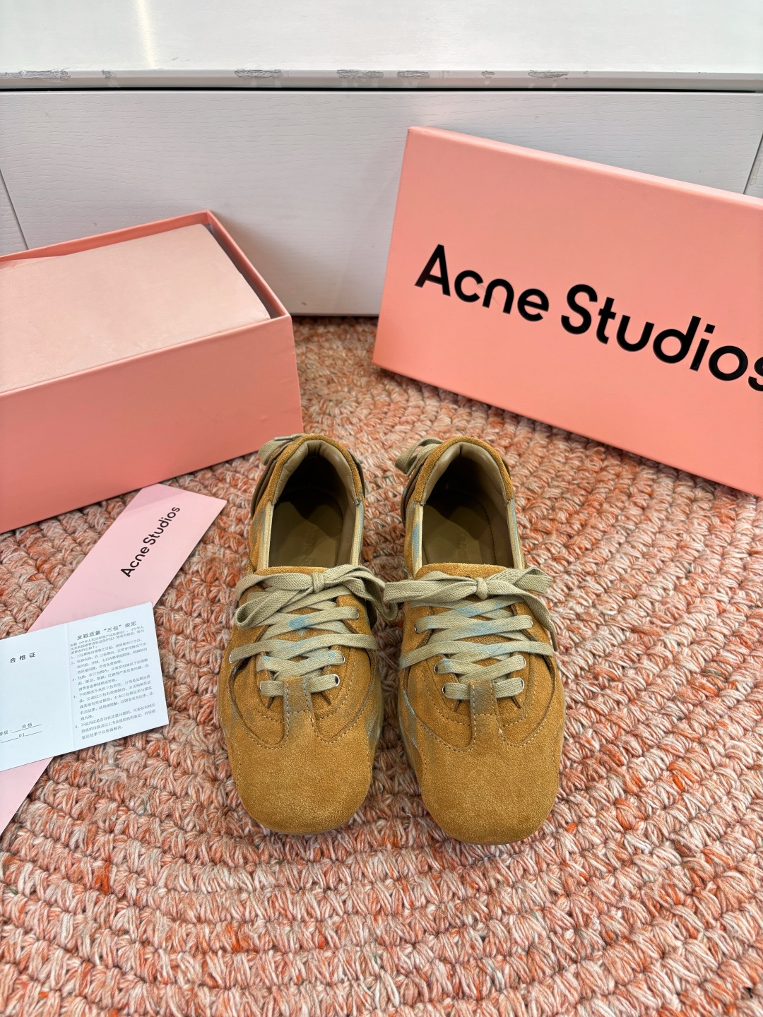 🌾所见即所得出货快G130Acne Studios新款芭蕾舞运动鞋(Acne Studios将运动鞋与当