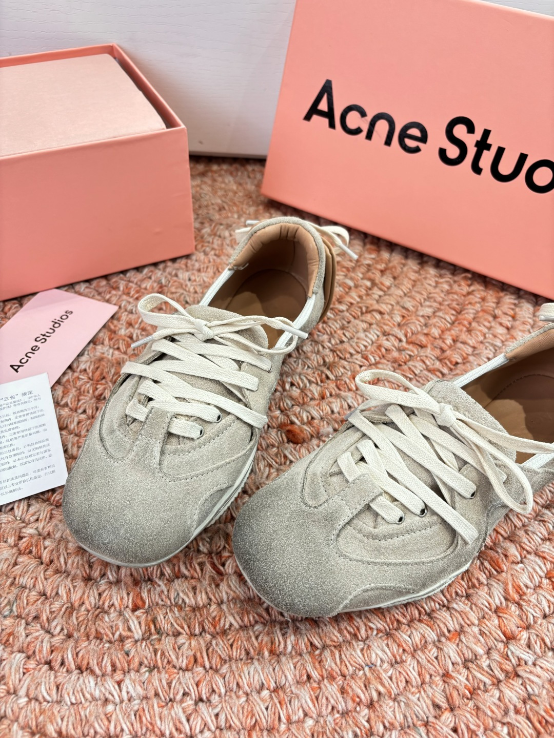 🌾所见即所得出货快G130Acne Studios新款芭蕾舞运动鞋(Acne Studios将运动鞋与当