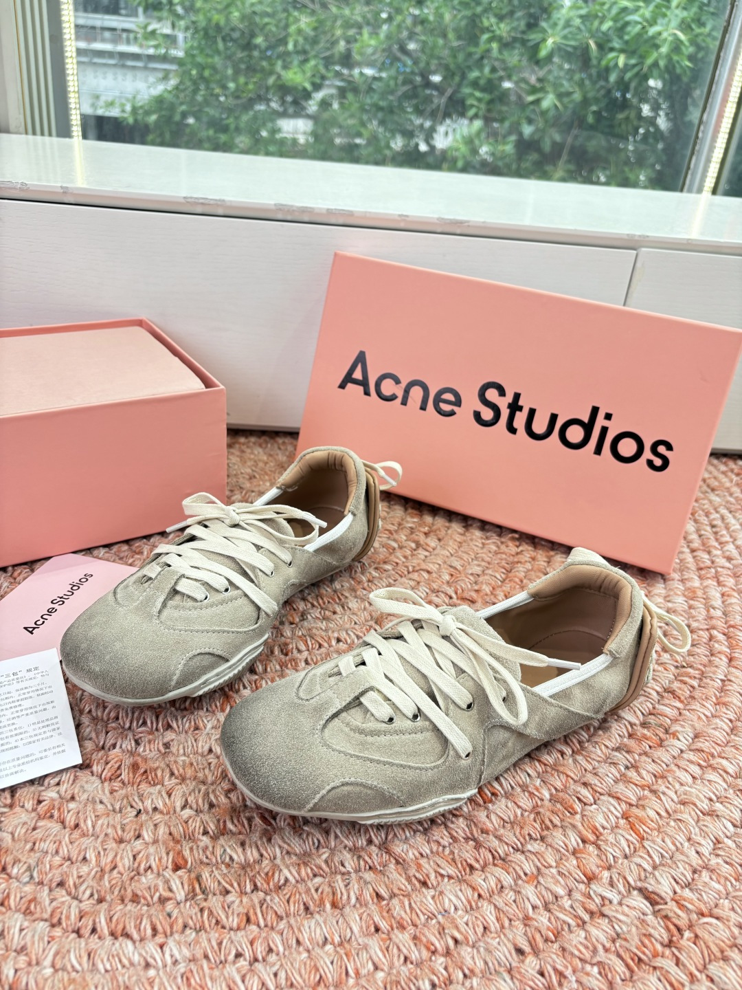 🌾所见即所得出货快G130Acne Studios新款芭蕾舞运动鞋(Acne Studios将运动鞋与当