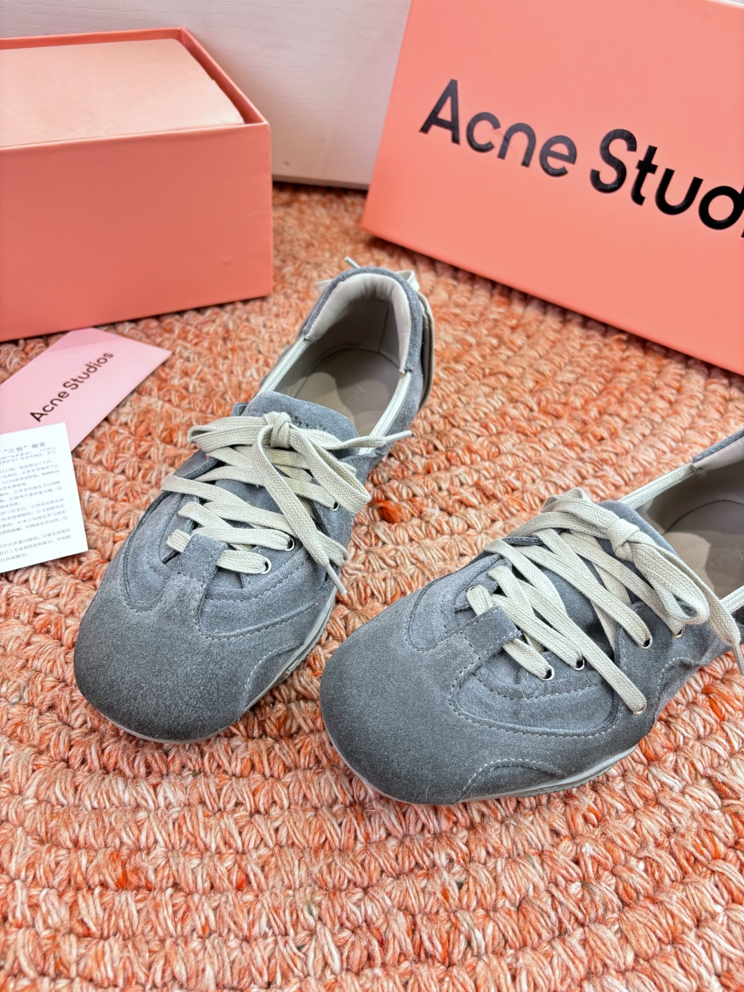 🌾所见即所得出货快G130Acne Studios新款芭蕾舞运动鞋(Acne Studios将运动鞋与当