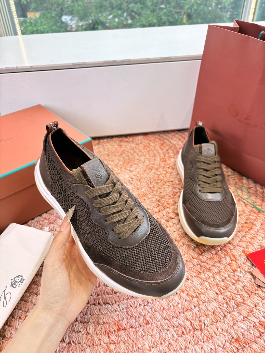 🌾G1991代购级现货Loro Pian*经典爆款lp德训鞋顶级版本厚底休闲原来这就是传说走两万步都不会