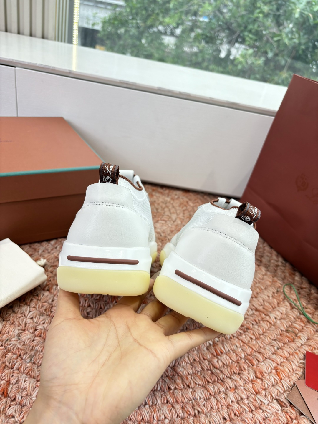 🌾G1991代购级现货Loro Pian*经典爆款lp德训鞋顶级版本厚底休闲原来这就是传说走两万步都不会