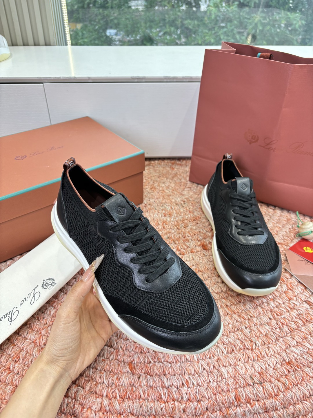 🌾G1991代购级现货Loro Pian*经典爆款lp德训鞋顶级版本厚底休闲原来这就是传说走两万步都不会