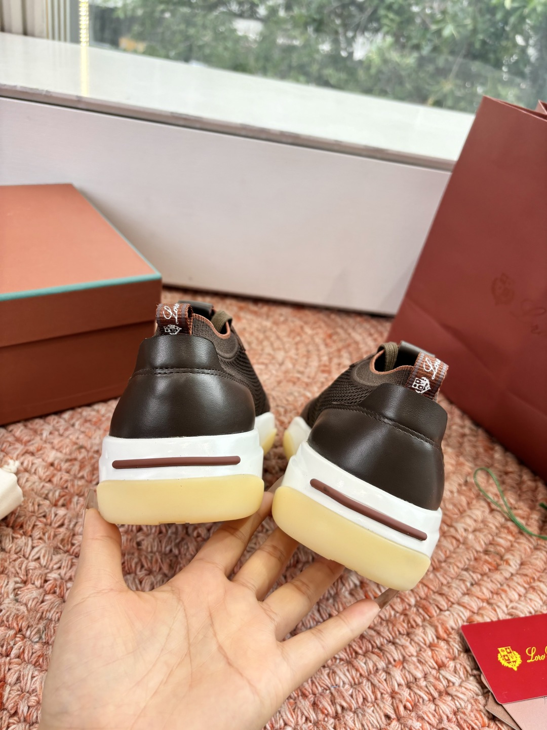 🌾G1991代购级现货Loro Pian*经典爆款lp德训鞋顶级版本厚底休闲原来这就是传说走两万步都不会