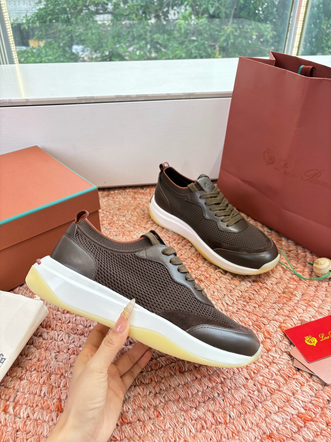 🌾G1991代购级现货Loro Pian*经典爆款lp德训鞋顶级版本厚底休闲原来这就是传说走两万步都不会