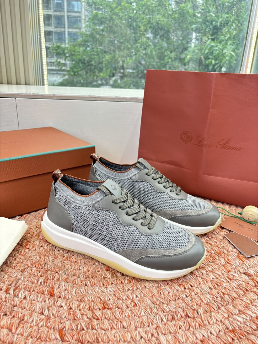 🌾G1991代购级现货Loro Pian*经典爆款lp德训鞋顶级版本厚底休闲原来这就是传说走两万步都不会