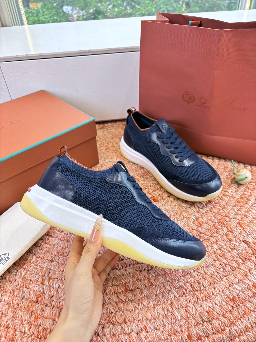 🌾G1991代购级现货Loro Pian*经典爆款lp德训鞋顶级版本厚底休闲原来这就是传说走两万步都不会