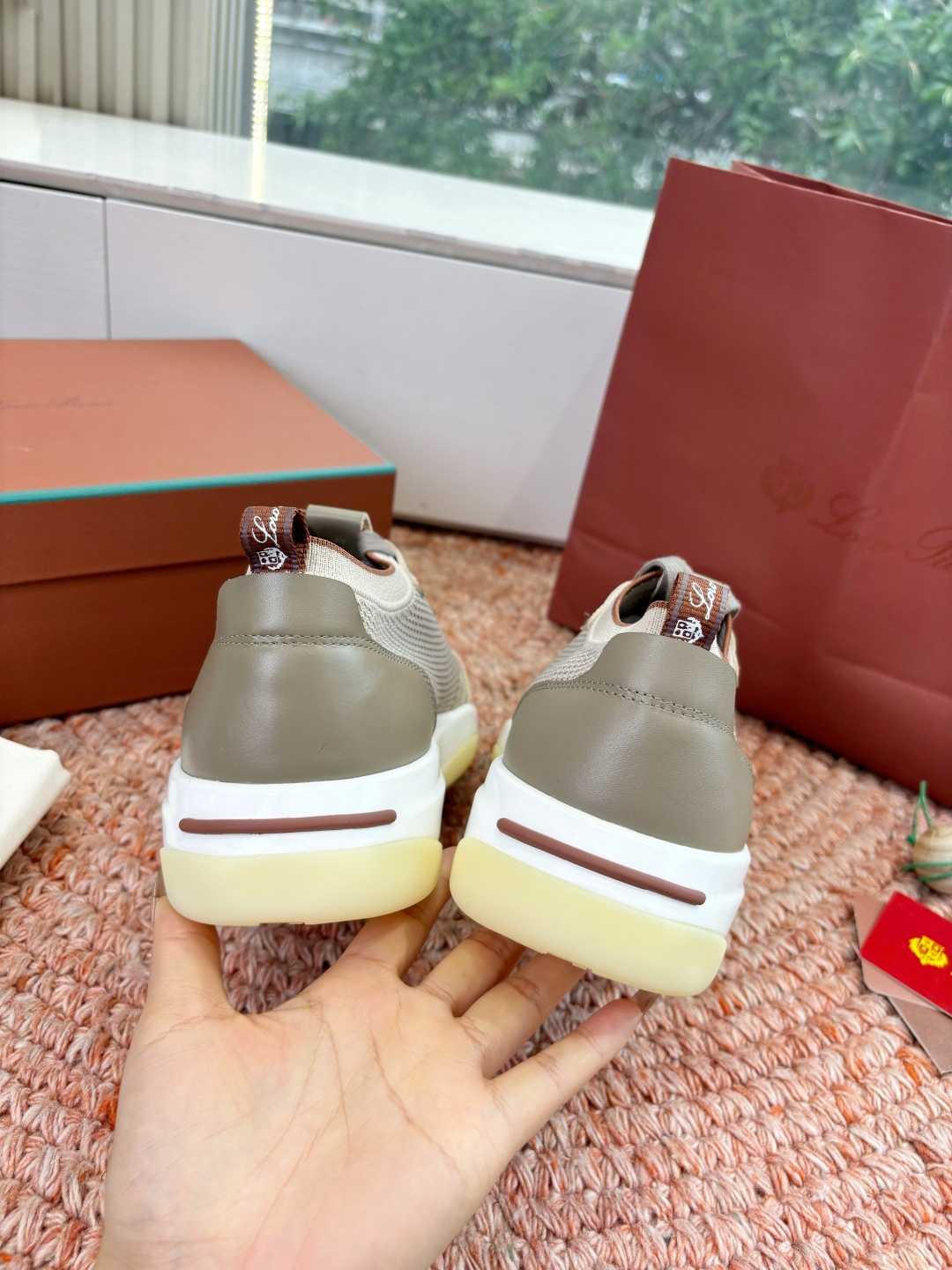 🌾G1991代购级现货Loro Pian*经典爆款lp德训鞋顶级版本厚底休闲原来这就是传说走两万步都不会