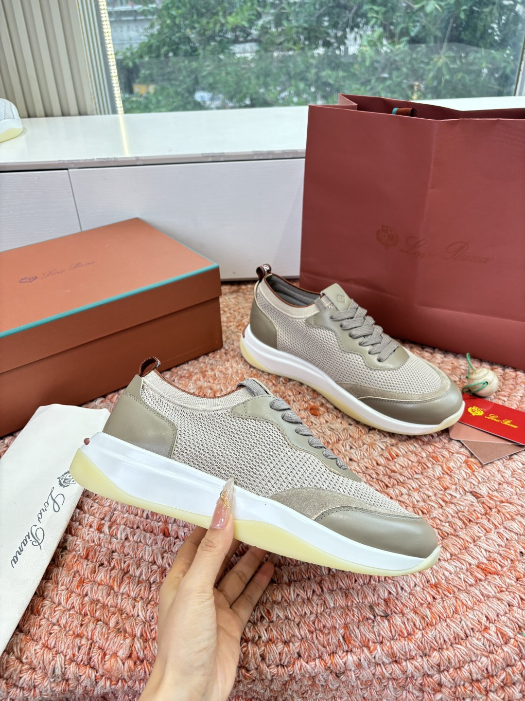 🌾G1991代购级现货Loro Pian*经典爆款lp德训鞋顶级版本厚底休闲原来这就是传说走两万步都不会