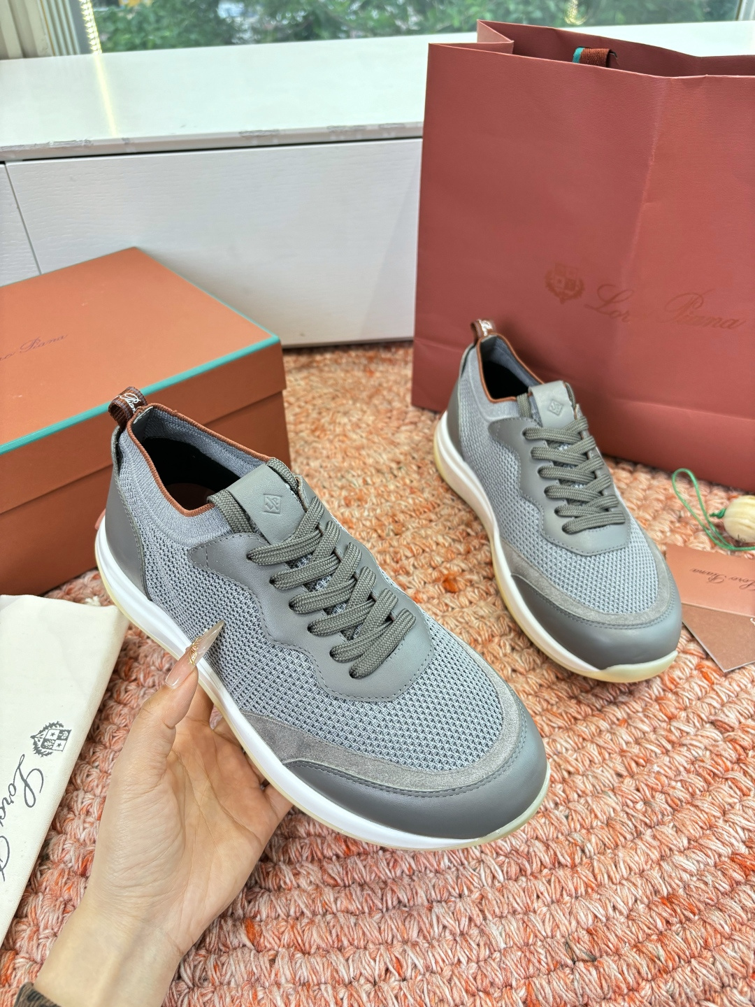 🌾G1991代购级现货Loro Pian*经典爆款lp德训鞋顶级版本厚底休闲原来这就是传说走两万步都不会