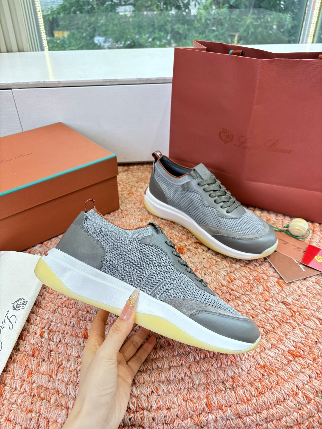 🌾G1991代购级现货Loro Pian*经典爆款lp德训鞋顶级版本厚底休闲原来这就是传说走两万步都不会