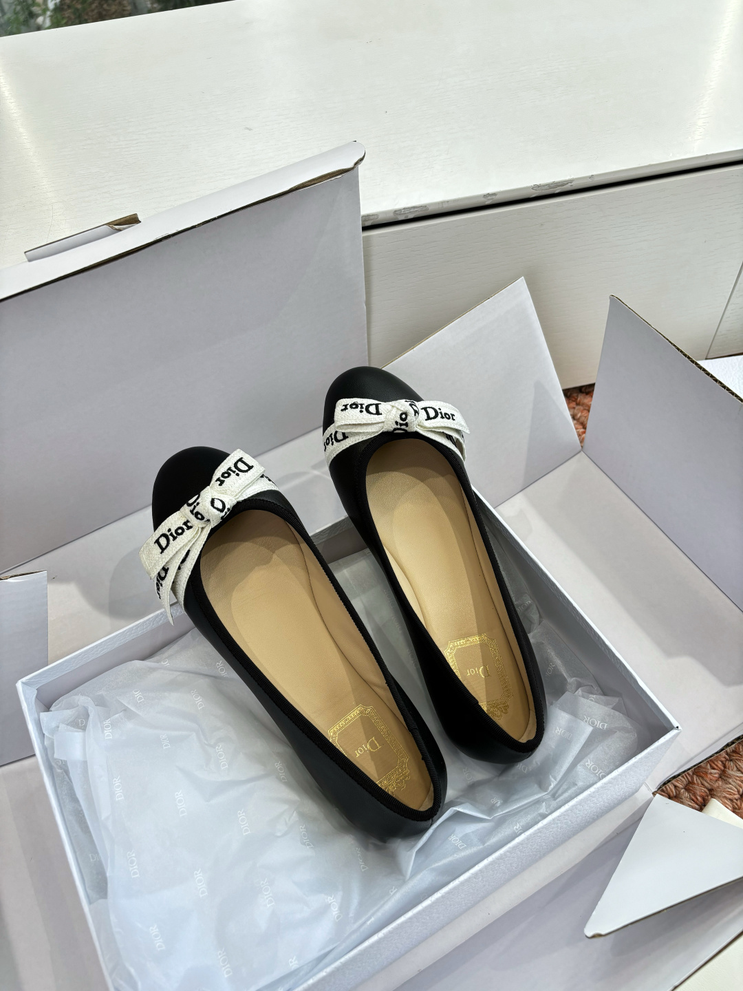 🌾G269所见即所得Dior迪奥2026春夏新款圆头玛丽珍平底单鞋鞋头CD扣装饰彰显品牌标志⚡满满的女人