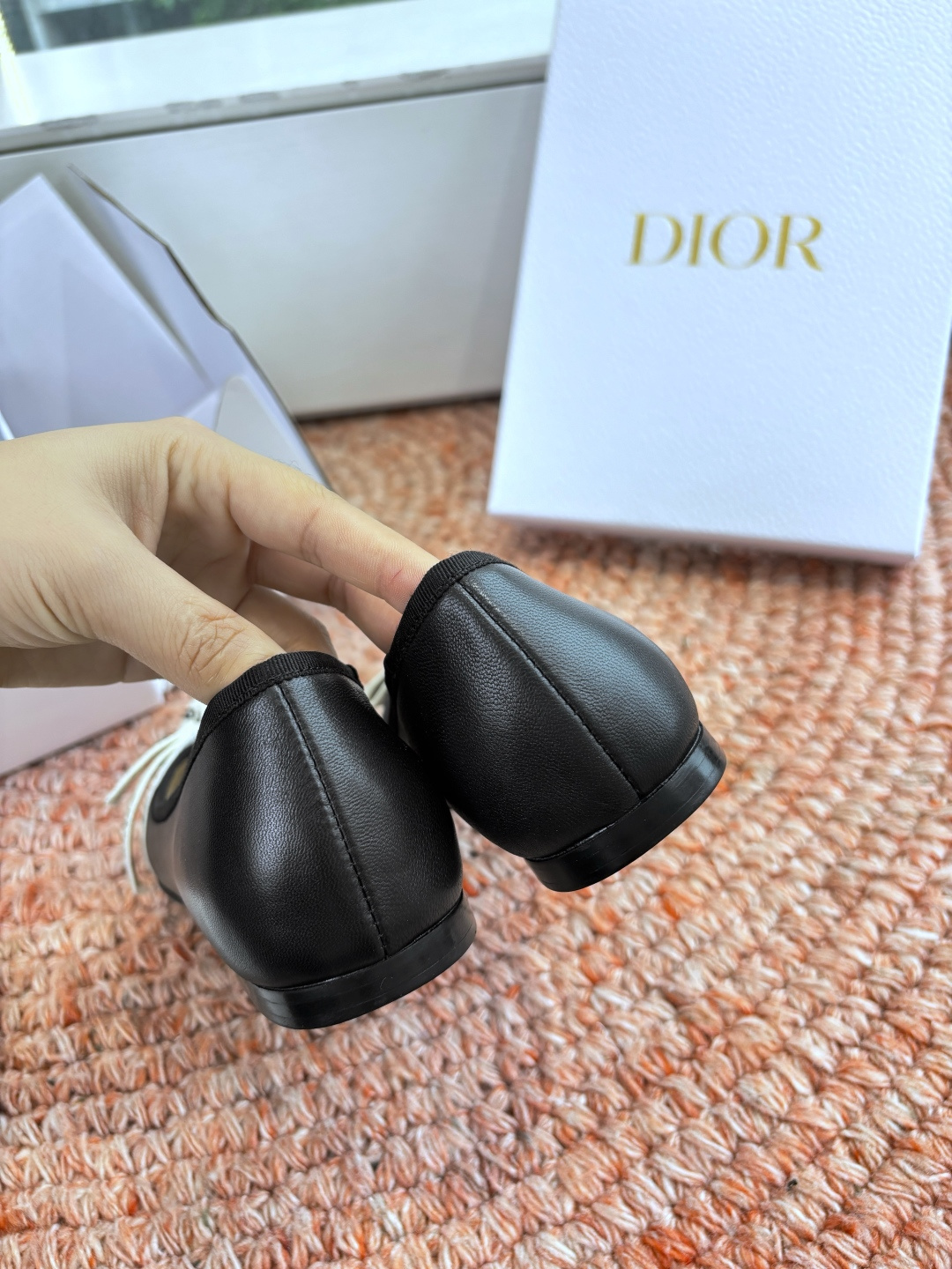 🌾G269所见即所得Dior迪奥2026春夏新款圆头玛丽珍平底单鞋鞋头CD扣装饰彰显品牌标志⚡满满的女人