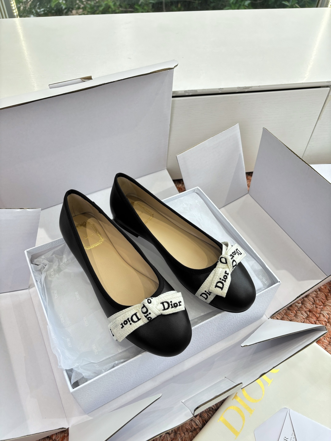 🌾G269所见即所得Dior迪奥2026春夏新款圆头玛丽珍平底单鞋鞋头CD扣装饰彰显品牌标志⚡满满的女人