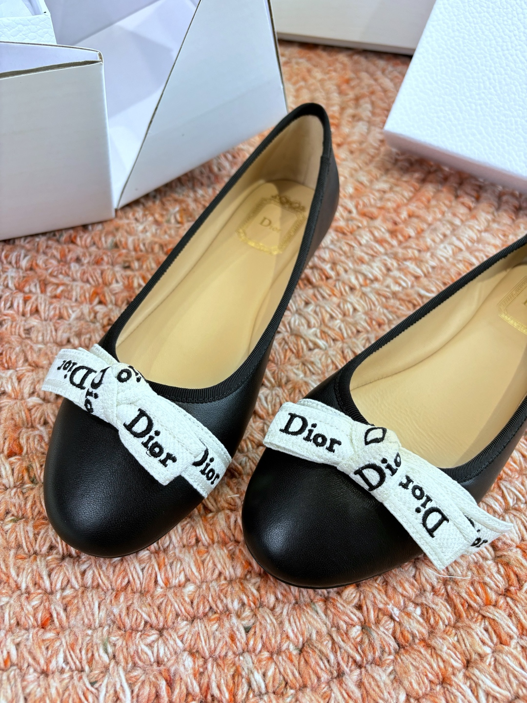 🌾G269所见即所得Dior迪奥2026春夏新款圆头玛丽珍平底单鞋鞋头CD扣装饰彰显品牌标志⚡满满的女人