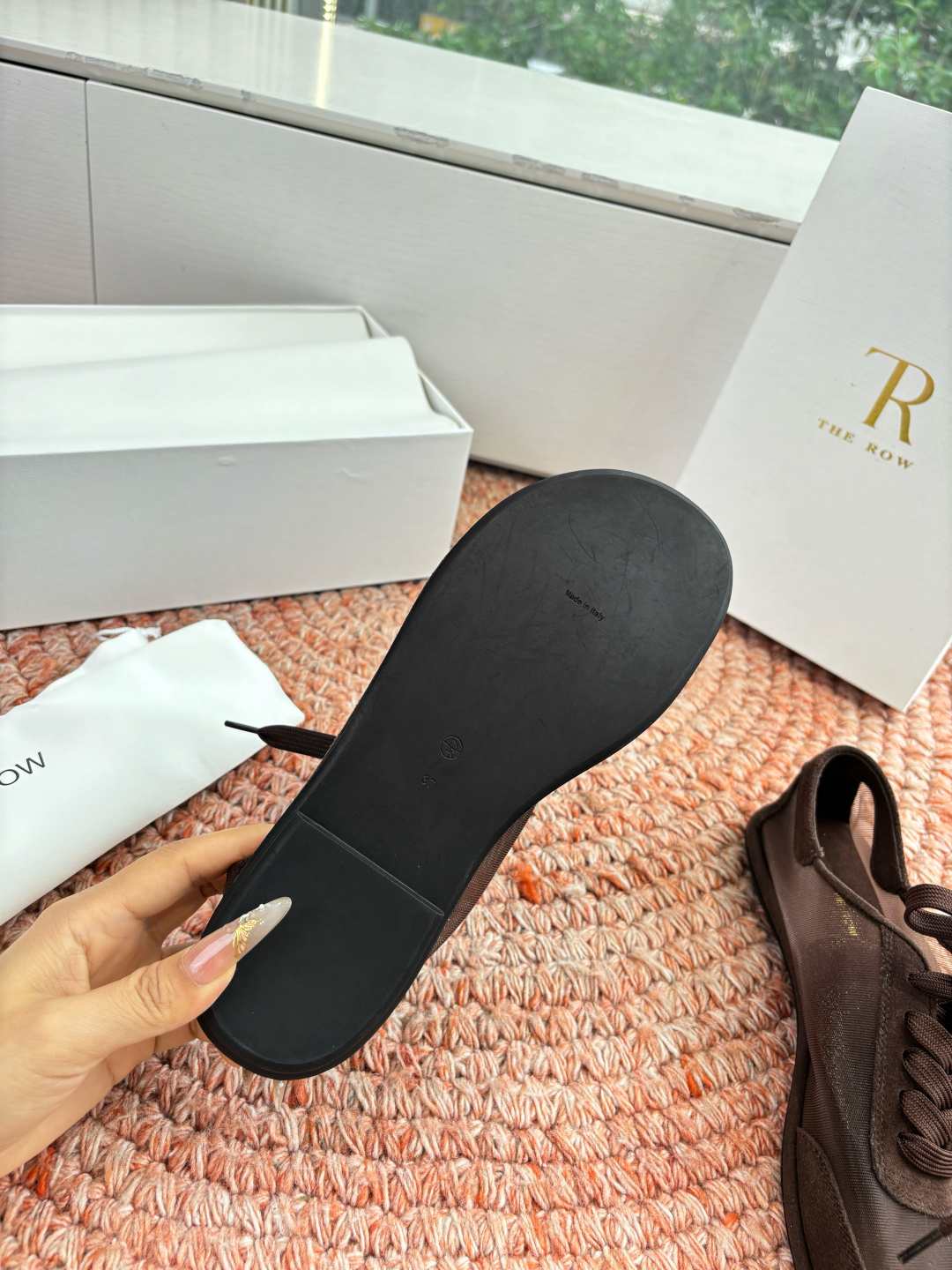 🌾G679所见即所得the ro*真皮圆头极简凉鞋真的是史上我穿过最最舒服的款式网纱玛丽珍乐福鞋太柔软啦