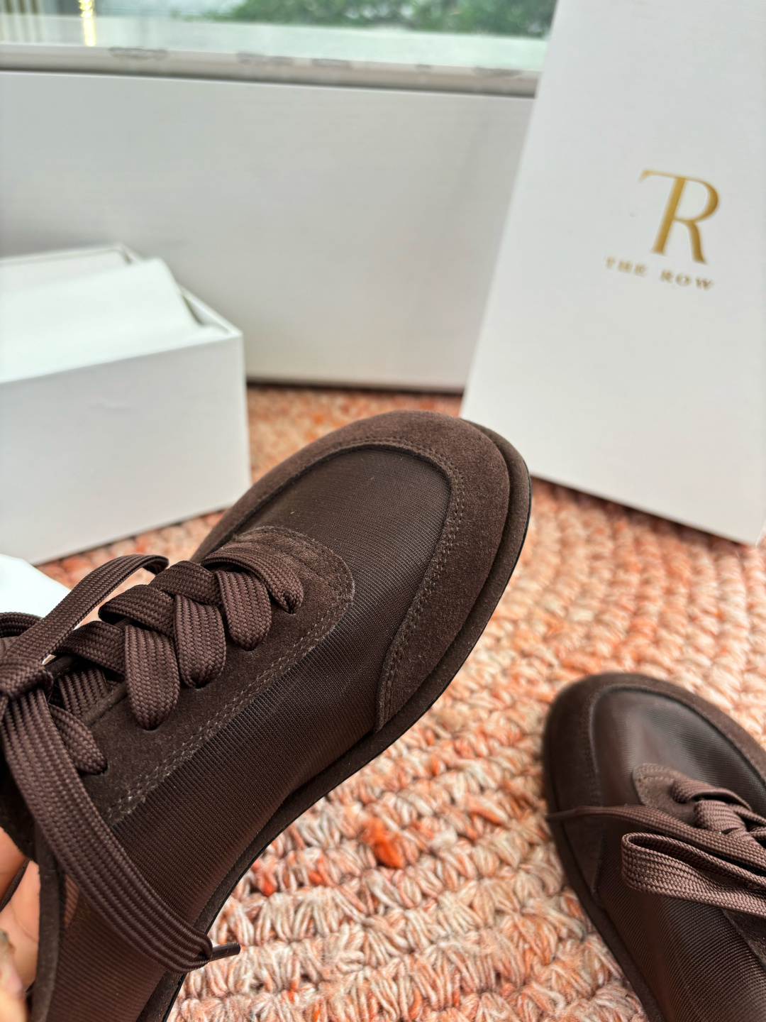 🌾G679所见即所得the ro*真皮圆头极简凉鞋真的是史上我穿过最最舒服的款式网纱玛丽珍乐福鞋太柔软啦