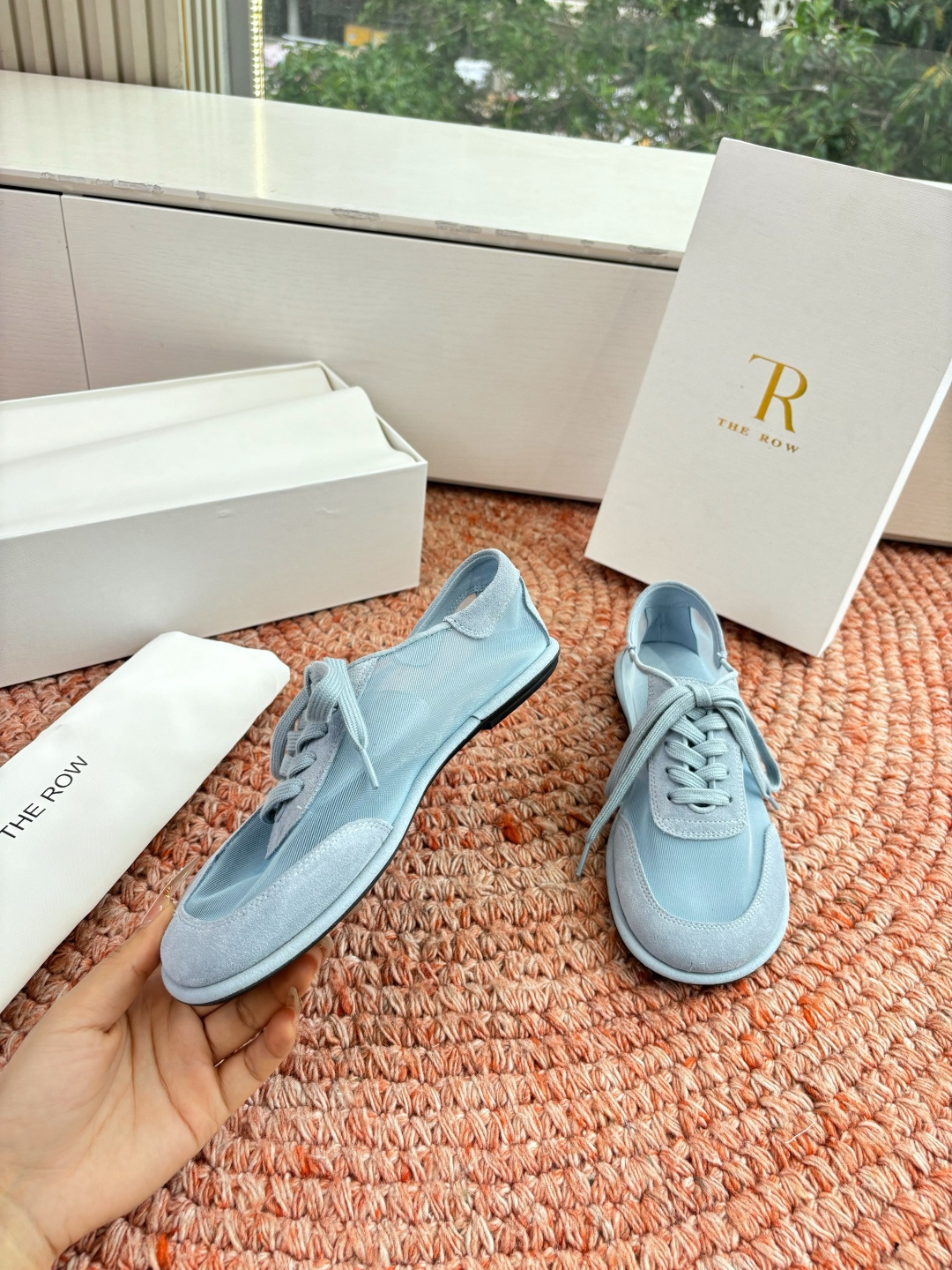 🌾G679所见即所得the ro*真皮圆头极简凉鞋真的是史上我穿过最最舒服的款式网纱玛丽珍乐福鞋太柔软啦