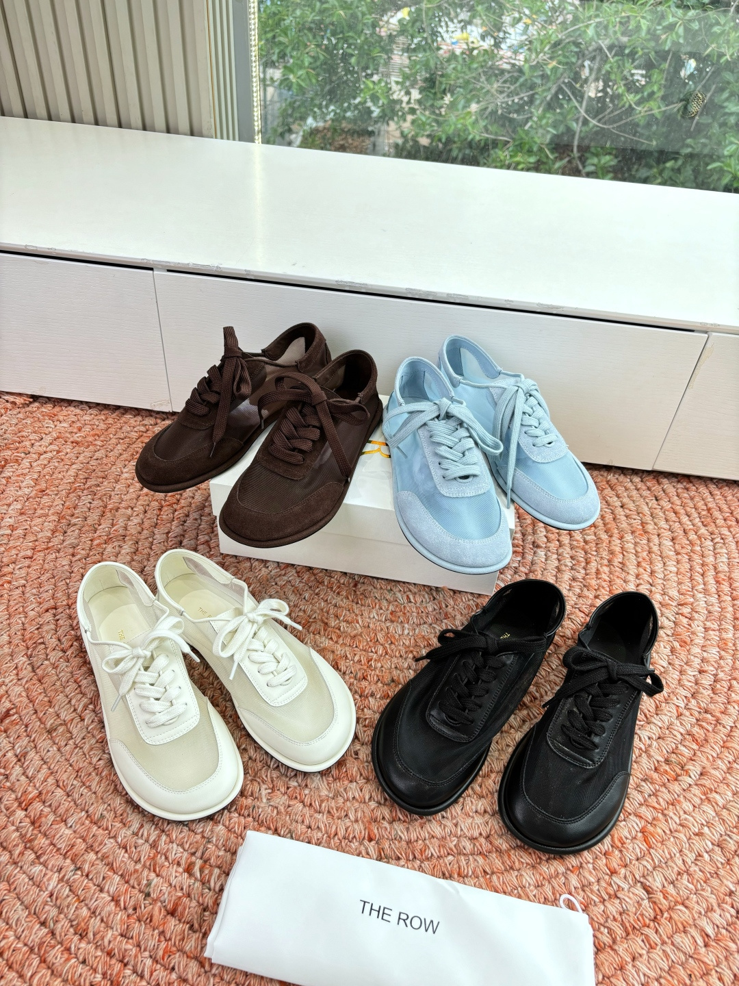 🌾G679所见即所得the ro*真皮圆头极简凉鞋真的是史上我穿过最最舒服的款式网纱玛丽珍乐福鞋太柔软啦