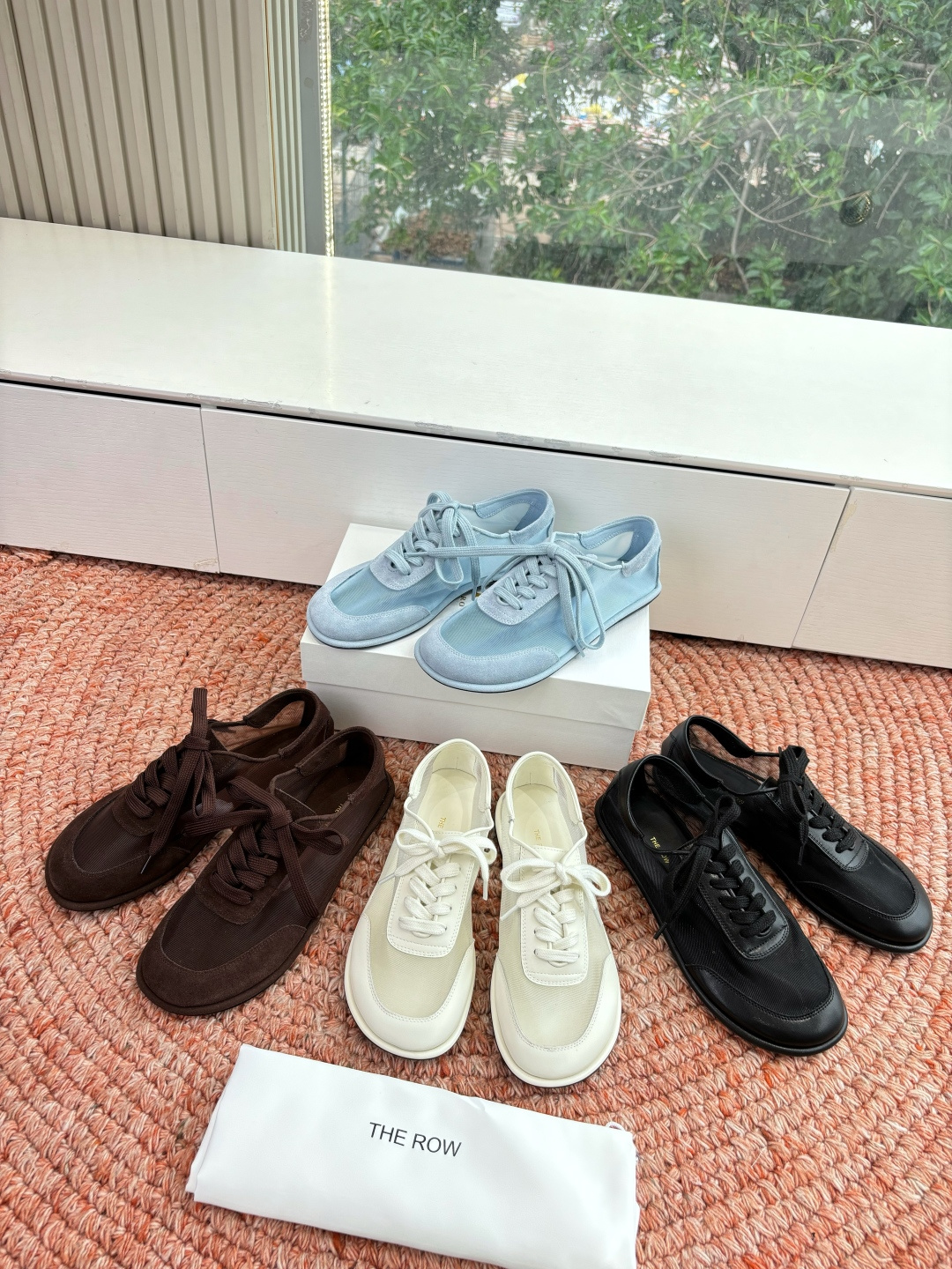 🌾G679所见即所得the ro*真皮圆头极简凉鞋真的是史上我穿过最最舒服的款式网纱玛丽珍乐福鞋太柔软啦