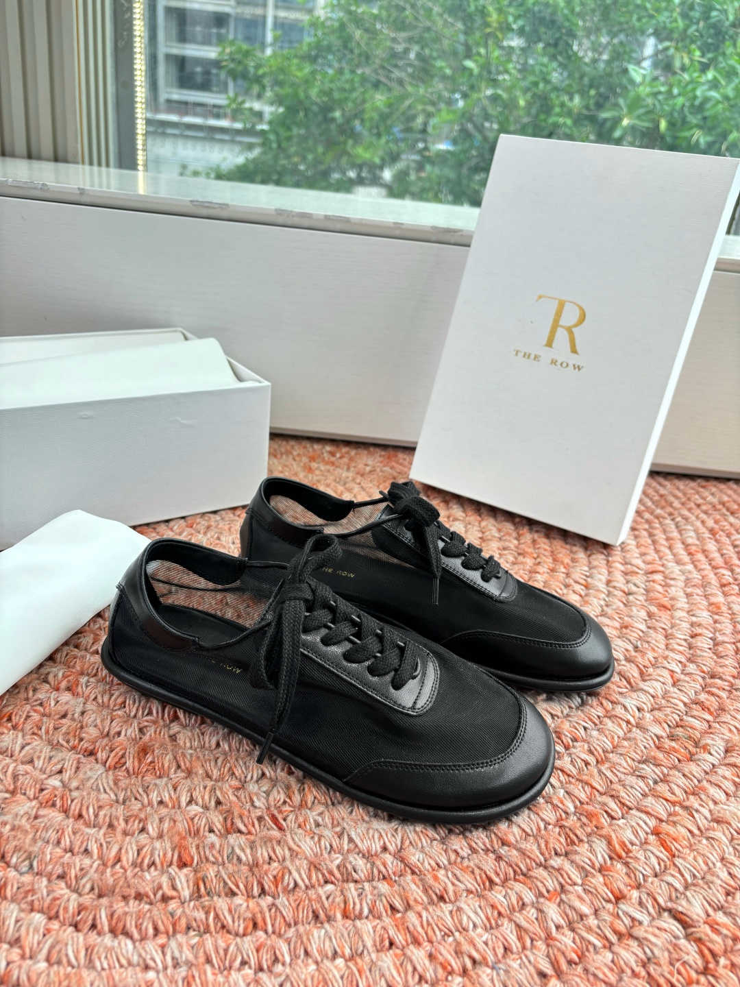 🌾G679所见即所得the ro*真皮圆头极简凉鞋真的是史上我穿过最最舒服的款式网纱玛丽珍乐福鞋太柔软啦