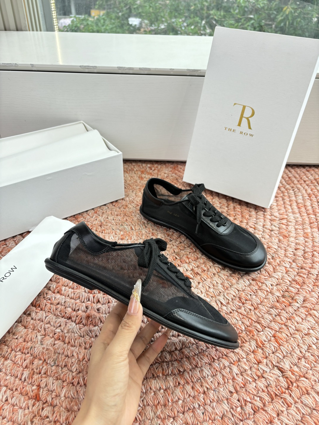 🌾G679所见即所得the ro*真皮圆头极简凉鞋真的是史上我穿过最最舒服的款式网纱玛丽珍乐福鞋太柔软啦