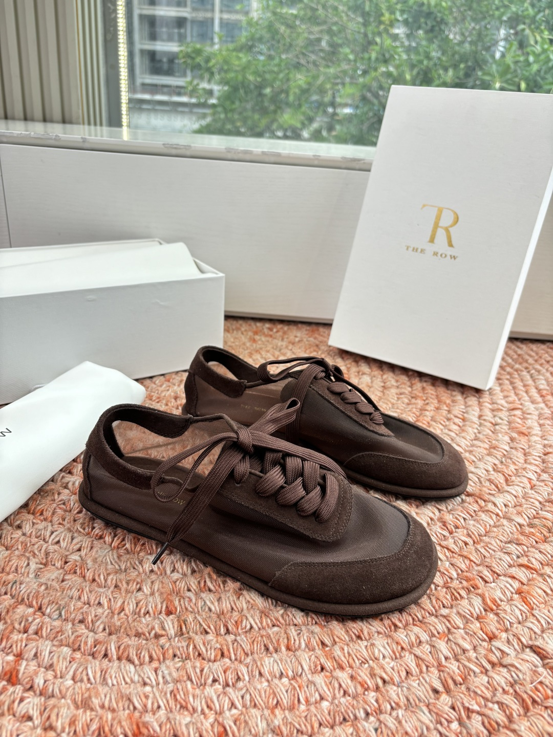 🌾G679所见即所得the ro*真皮圆头极简凉鞋真的是史上我穿过最最舒服的款式网纱玛丽珍乐福鞋太柔软啦