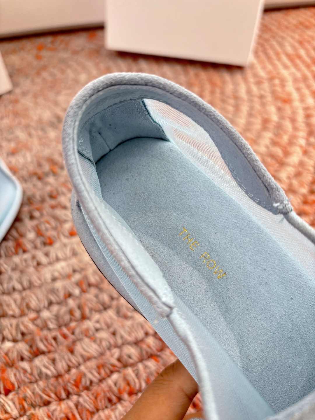 🌾G679所见即所得the ro*真皮圆头极简凉鞋真的是史上我穿过最最舒服的款式网纱玛丽珍乐福鞋太柔软啦