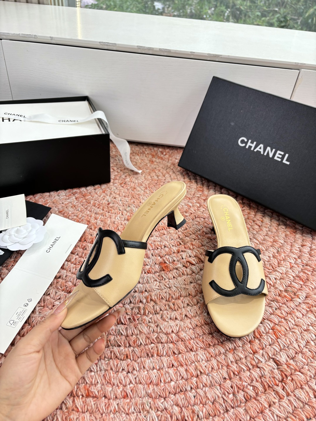 🌾G238😀顶级品质CHANE*｜小香2026走秀款猫跟双C如果说季节有味道春夏应该是香香甜甜的人儿也跟