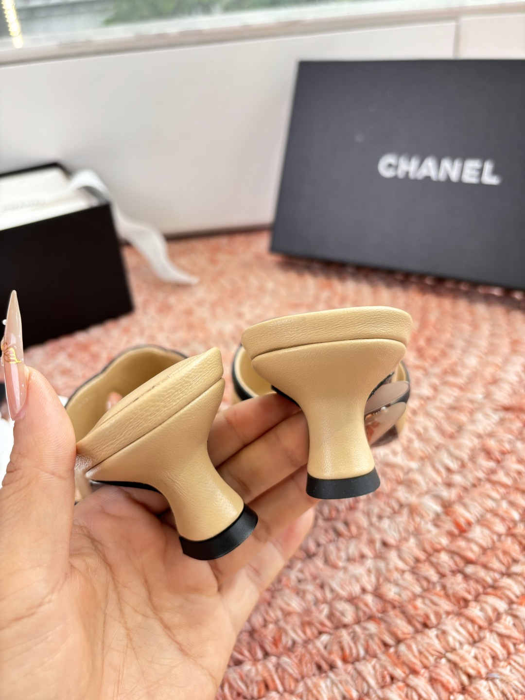 🌾G238😀顶级品质CHANE*｜小香2026走秀款猫跟双C如果说季节有味道春夏应该是香香甜甜的人儿也跟