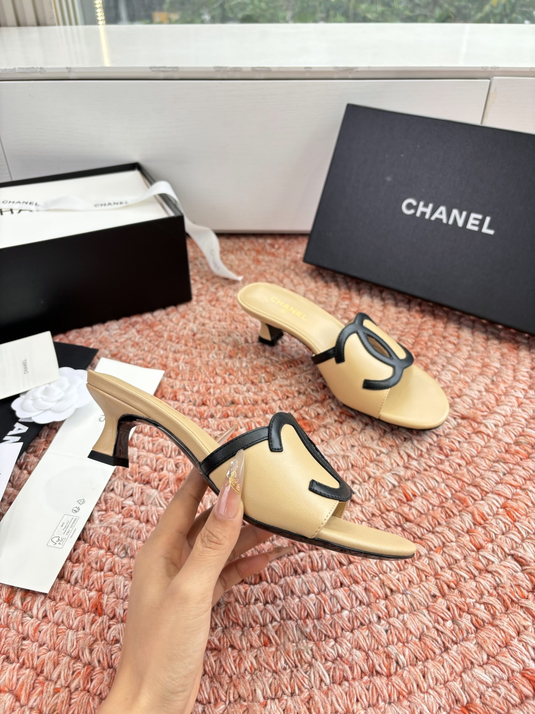 🌾G238😀顶级品质CHANE*｜小香2026走秀款猫跟双C如果说季节有味道春夏应该是香香甜甜的人儿也跟