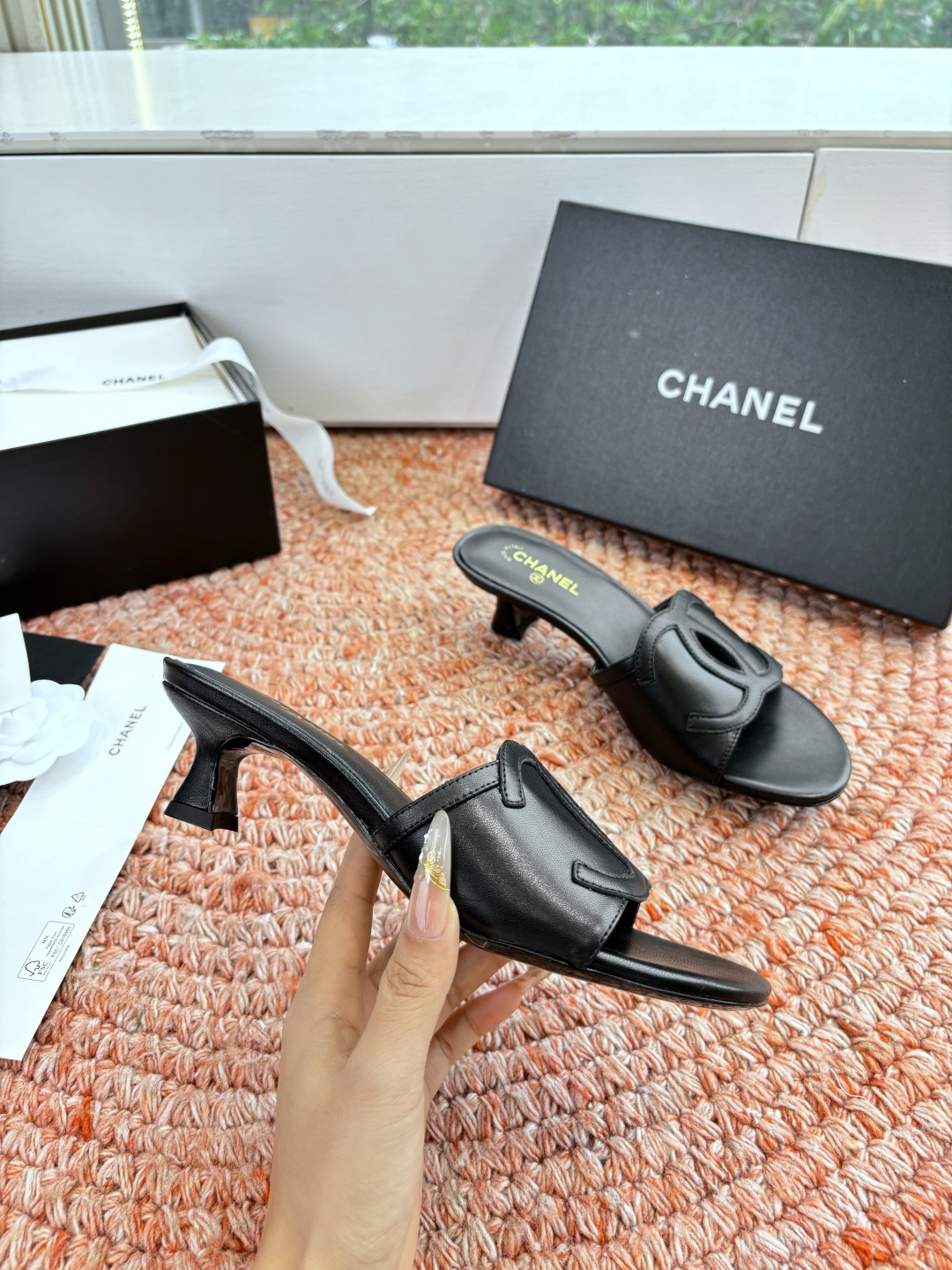 🌾G238😀顶级品质CHANE*｜小香2026走秀款猫跟双C如果说季节有味道春夏应该是香香甜甜的人儿也跟