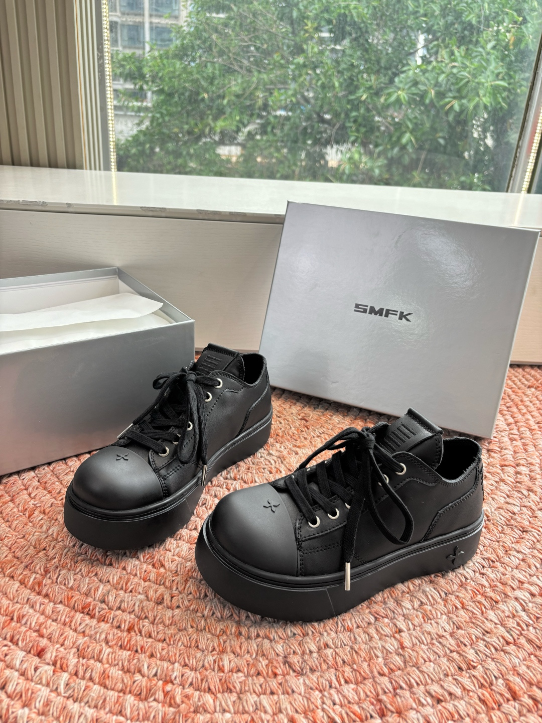 🌾所见即所得G029顶级版SMFK十字2026早春新款厚底运动鞋👟专柜断货王，一眼心动💓质感拉满，上脚无